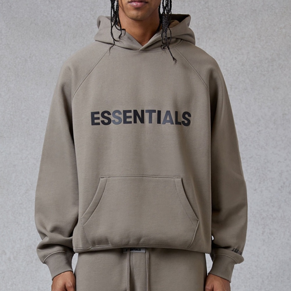 ESSENTIALS fear of god Hoodie in Taupe / Beige | Large | Great Condition | - Picture 5 of 10